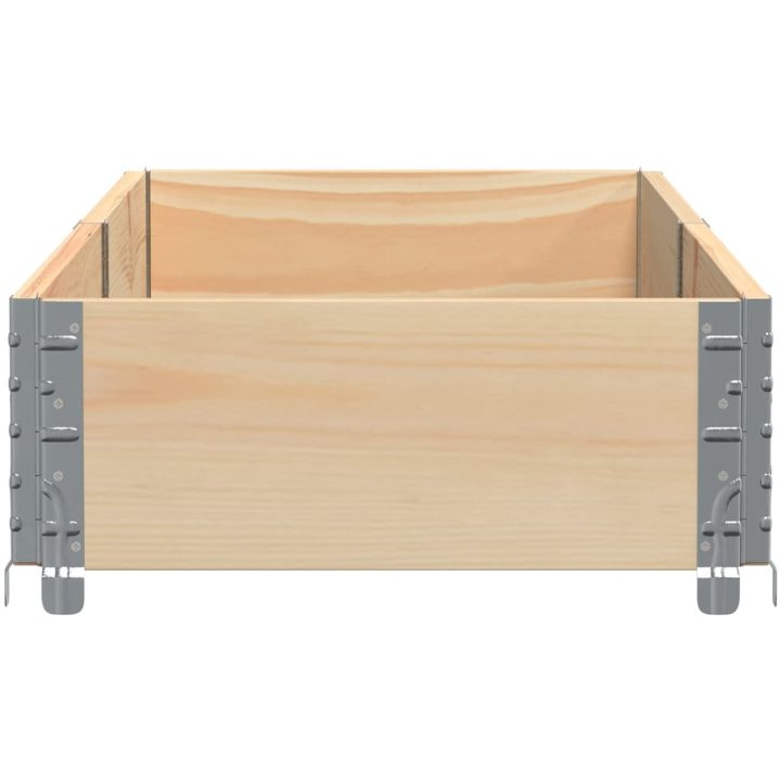 Odlingslåda 150x50 cm massivt furuträ vidaXL 150 x 50 x 21.5 cm – bild 4