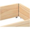 Odlingslåda 150x50 cm massivt furuträ vidaXL 150 x 50 x 21.5 cm – miniatyr 7