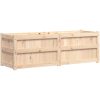 Odlingslåda 150x50x50 cm massiv furu vidaXL – miniatyr 2
