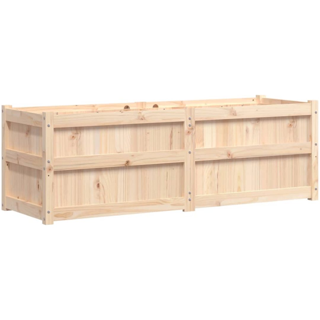 Odlingslåda 150x50x50 cm massiv furu vidaXL – bild 2