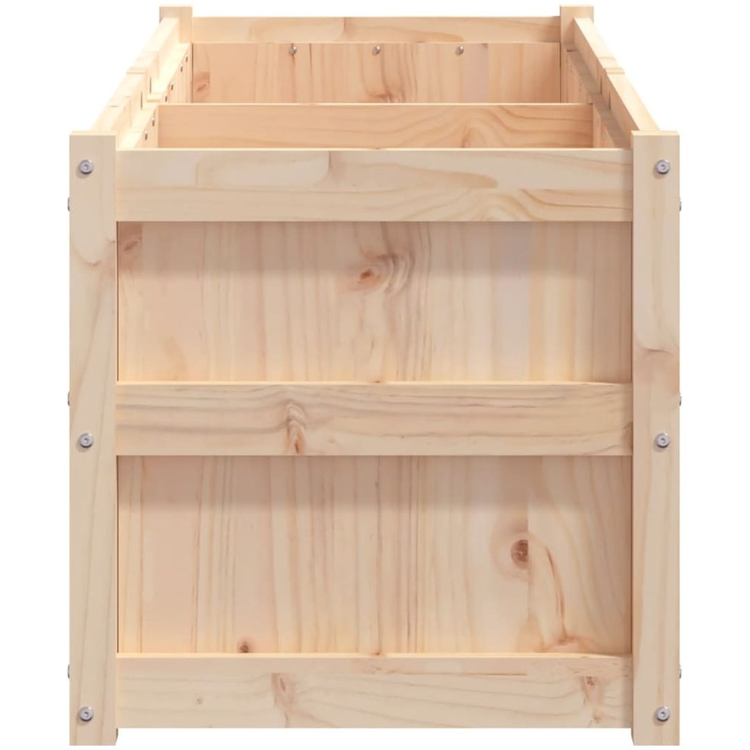 Odlingslåda 150x50x50 cm massiv furu vidaXL – bild 6
