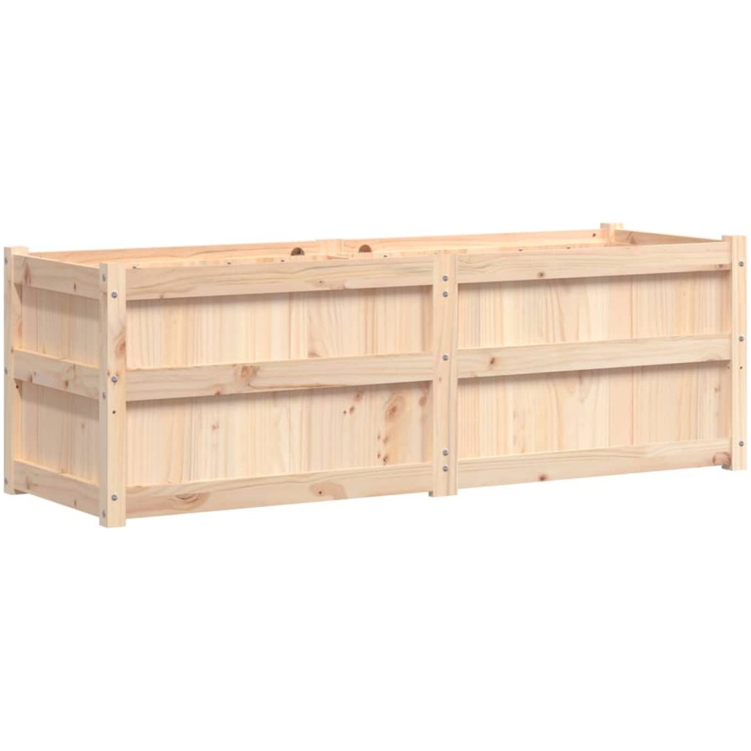 Odlingslåda 150x50x50 cm massiv furu vidaXL – bild 7