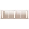Odlingslåda 150x50x50 cm vit massiv furu vidaXL – miniatyr 8