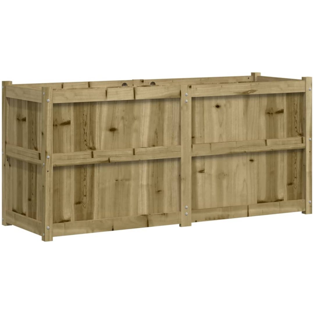 Odlingslåda 150x50x70 cm impregnerat furu vidaXL – bild 2