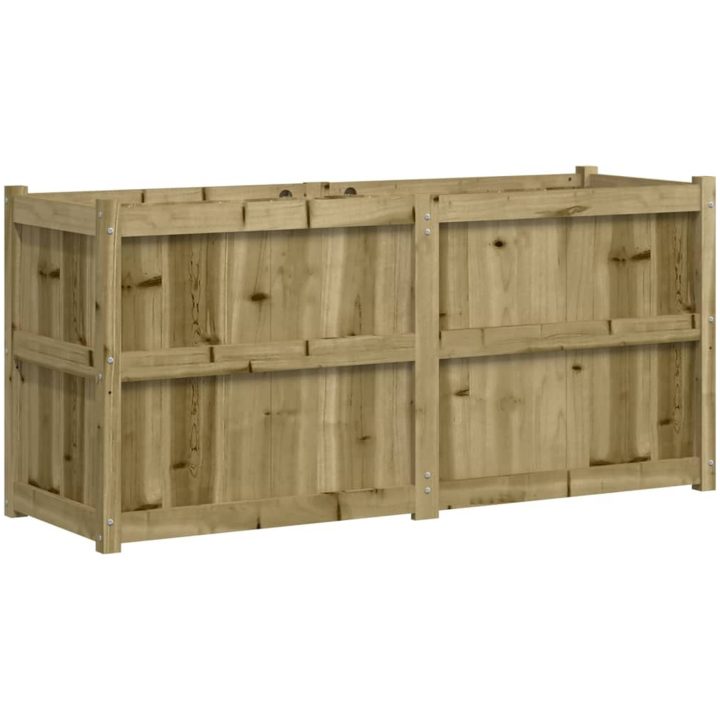 Odlingslåda 150x50x70 cm impregnerat furu vidaXL – bild 2