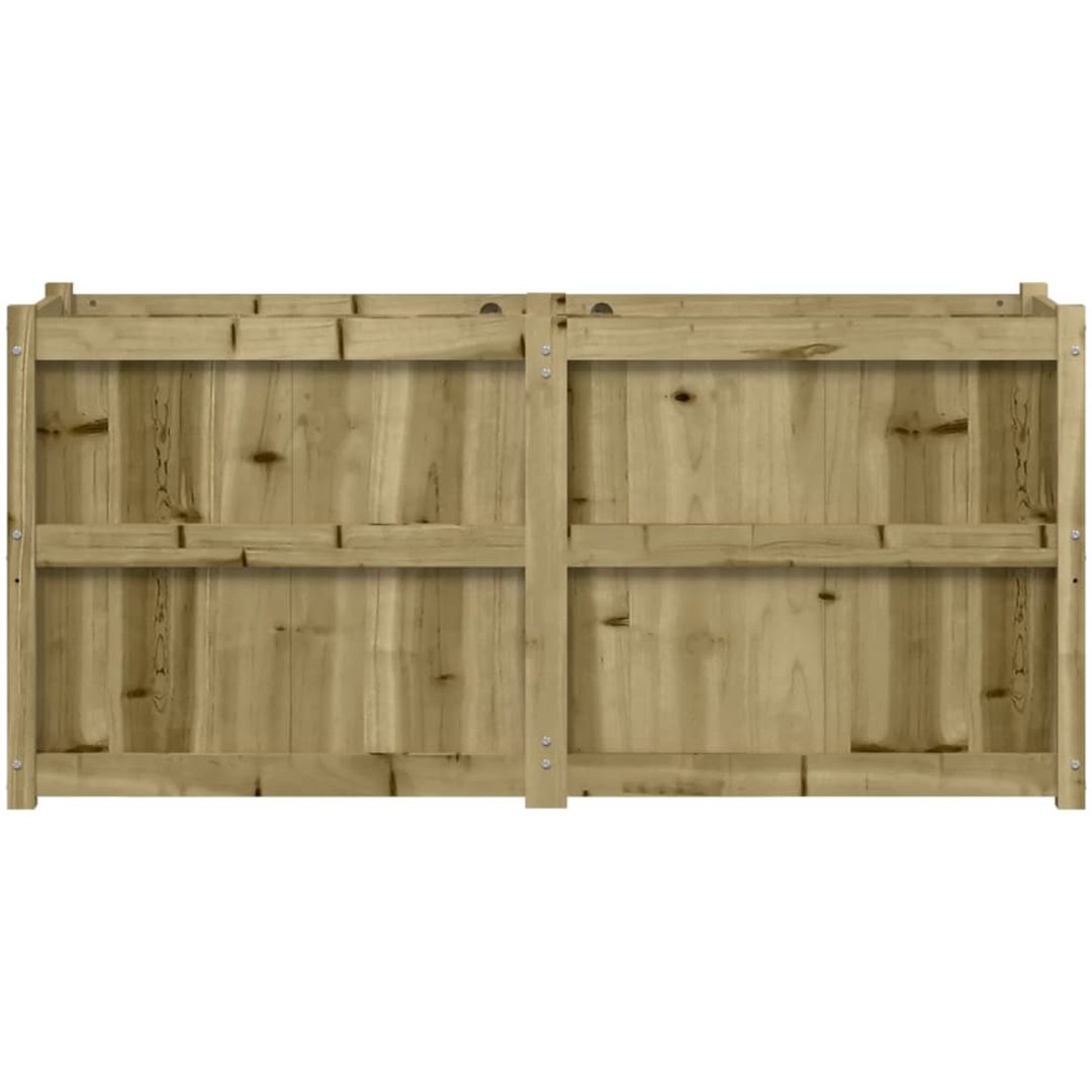 Odlingslåda 150x50x70 cm impregnerat furu vidaXL – bild 5