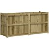 Odlingslåda 150x50x70 cm impregnerat furu vidaXL – miniatyr 7