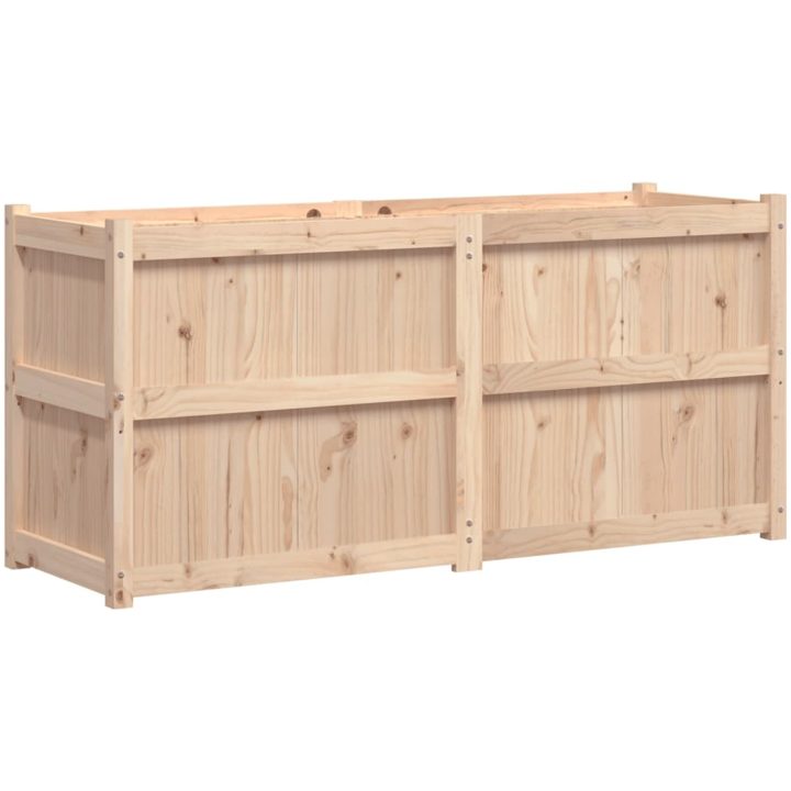 Odlingslåda 150x50x70 cm massiv furu vidaXL – bild 2