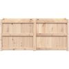 Odlingslåda 150x50x70 cm massiv furu vidaXL – miniatyr 5