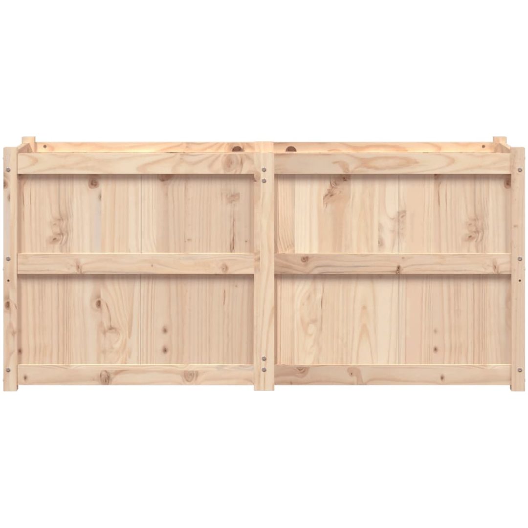 Odlingslåda 150x50x70 cm massiv furu vidaXL – bild 5