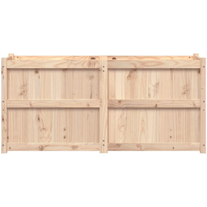 Odlingslåda 150x50x70 cm massiv furu vidaXL – bild 5