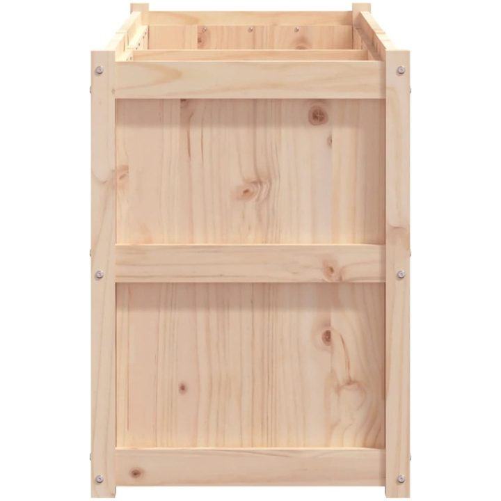 Odlingslåda 150x50x70 cm massiv furu vidaXL – bild 6