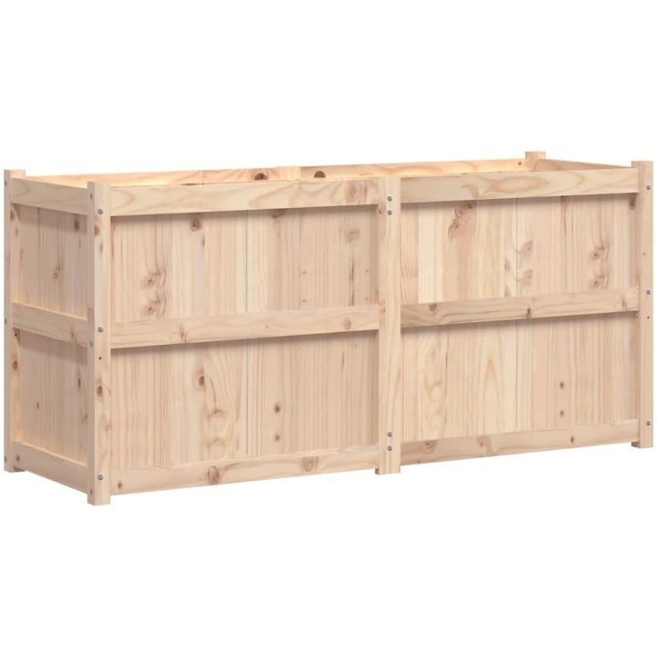 Odlingslåda 150x50x70 cm massiv furu vidaXL – bild 7