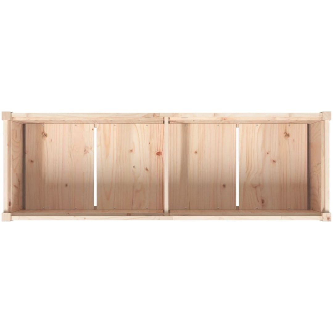 Odlingslåda 150x50x70 cm massiv furu vidaXL – bild 8