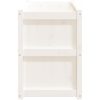 Odlingslåda 150x50x70 cm vit massiv furu vidaXL – miniatyr 6