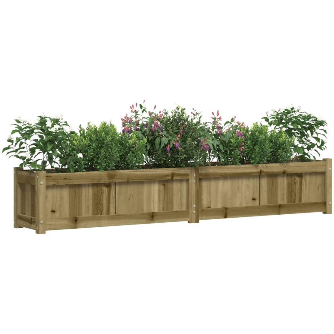 Odlingslåda 180x31x31 cm impregnerat furu vidaXL – bild 4