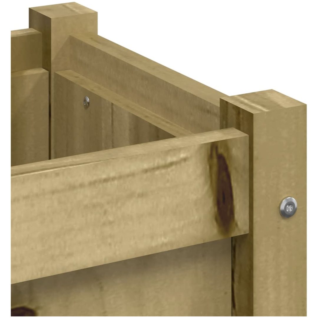 Odlingslåda 180x31x31 cm impregnerat furu vidaXL – bild 9