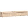 Odlingslåda 180x31x31 cm massiv furu vidaXL – miniatyr 7
