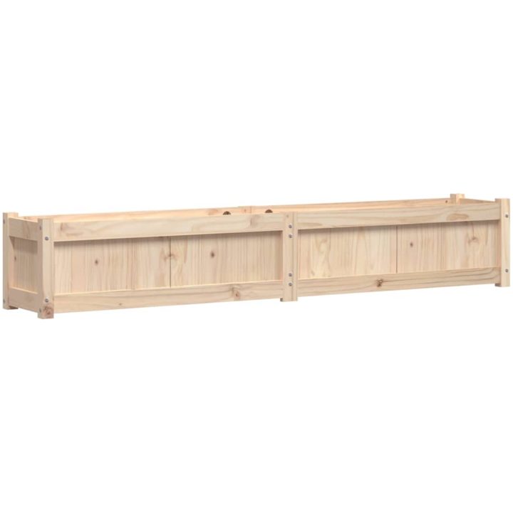 Odlingslåda 180x31x31 cm massiv furu vidaXL – bild 7