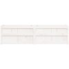 Odlingslåda 180x50x50 cm vit massiv furu vidaXL – miniatyr 5