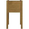 Odlingslåda 2 st honungsbrun 40x40x70 cm massiv furu vidaXL – miniatyr 5