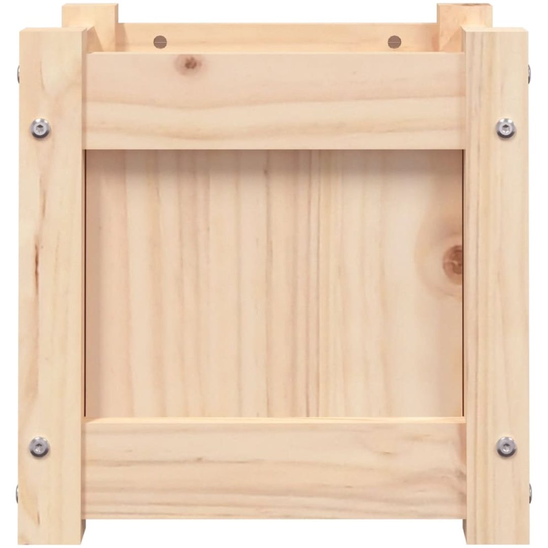 Odlingslåda 31x31x31 cm massiv furu vidaXL – bild 5