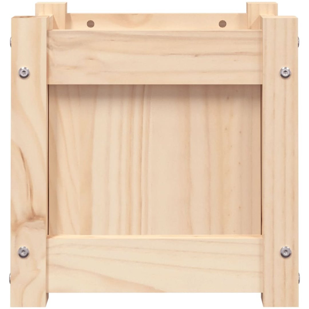 Odlingslåda 31x31x31 cm massiv furu vidaXL – bild 6