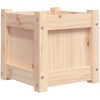 Odlingslåda 31x31x31 cm massiv furu vidaXL – miniatyr 7