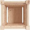 Odlingslåda 31x31x31 cm massiv furu vidaXL – miniatyr 8