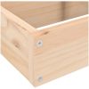 Odlingslåda 4 nivåer massiv furu vidaXL 80.5 x 79 x 36 cm – miniatyr 7