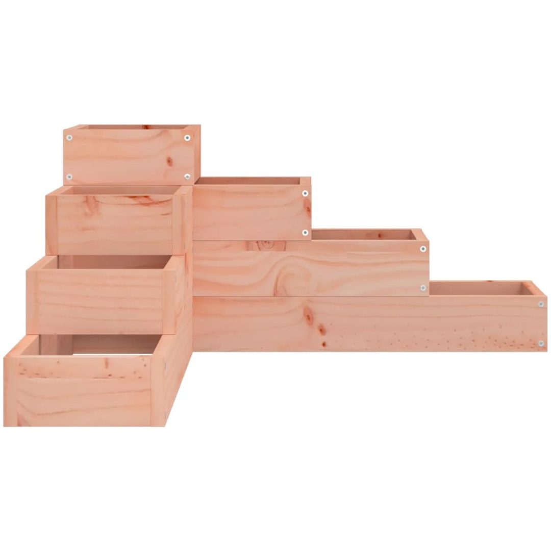 Odlingslåda 4 nivåer massivt douglasträ vidaXL 80.5 x 79 x 36 cm – bild 5