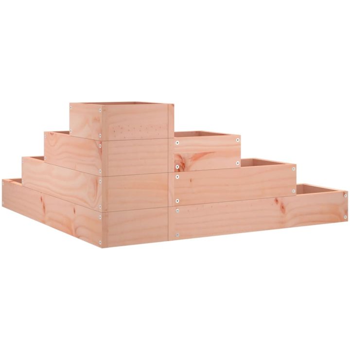 Odlingslåda 4 nivåer massivt douglasträ vidaXL 80.5 x 79 x 36 cm – bild 6