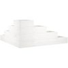 Odlingslåda 4 nivåer vit massiv furu vidaXL 80.5 x 79 x 36 cm – miniatyr 6