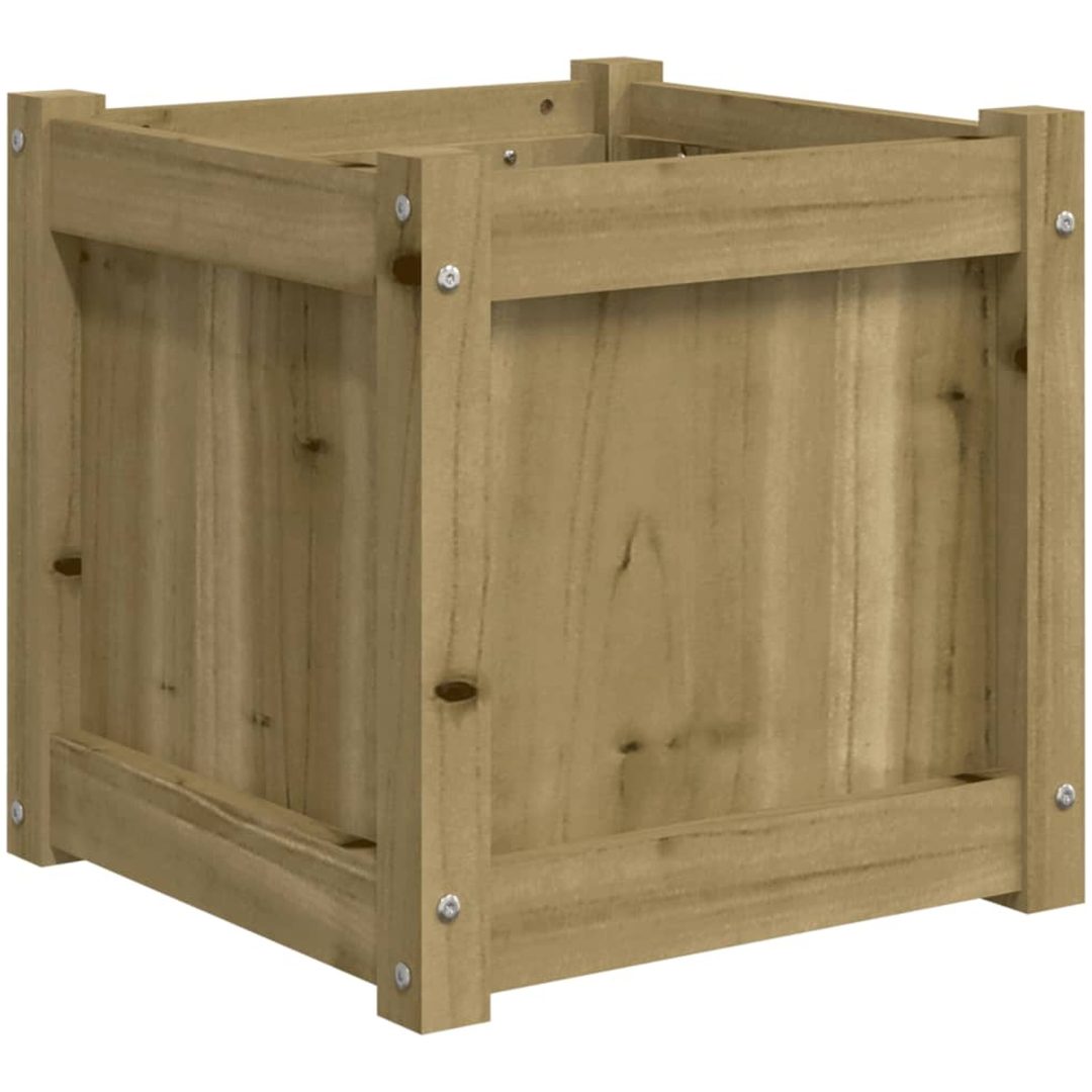 Odlingslåda 40x40x40 cm impregnerat furu vidaXL – bild 2