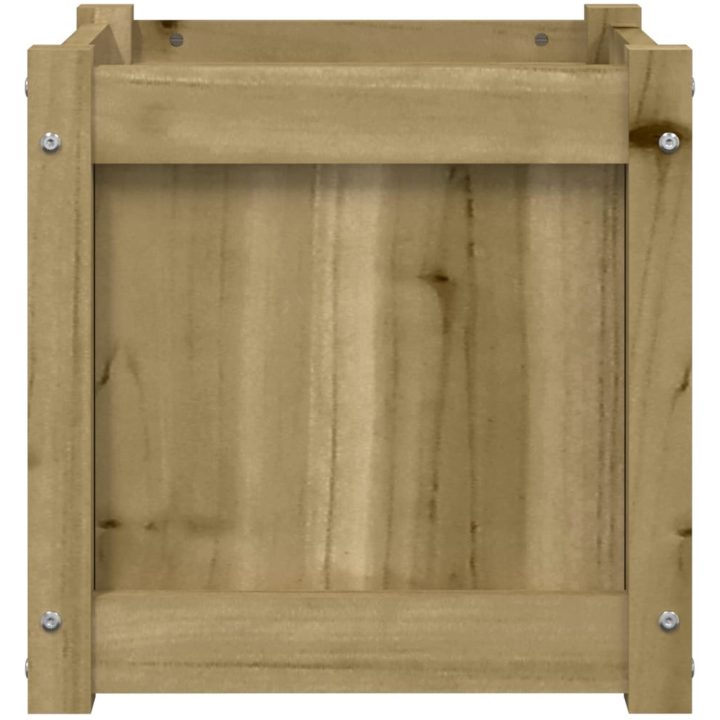 Odlingslåda 40x40x40 cm impregnerat furu vidaXL – bild 5