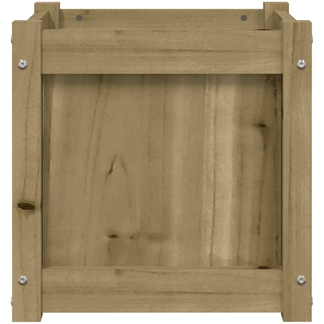 Odlingslåda 40x40x40 cm impregnerat furu vidaXL – bild 6