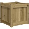 Odlingslåda 40x40x40 cm impregnerat furu vidaXL – miniatyr 7