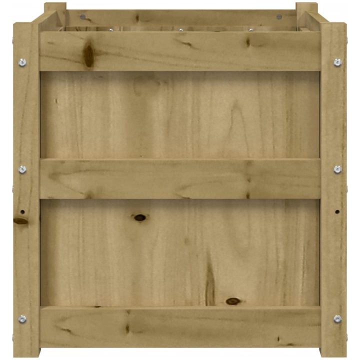 Odlingslåda 50x50x50 cm impregnerat furu vidaXL – bild 5