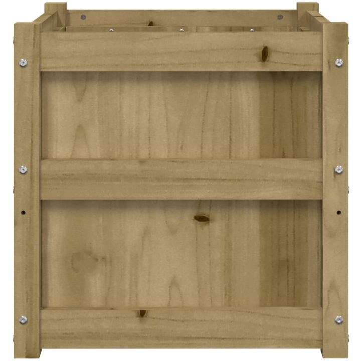 Odlingslåda 50x50x50 cm impregnerat furu vidaXL – bild 6
