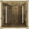 Odlingslåda 50x50x50 cm impregnerat furu vidaXL – miniatyr 8