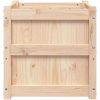 Odlingslåda 50x50x50 cm massivt furuträ vidaXL – miniatyr 5