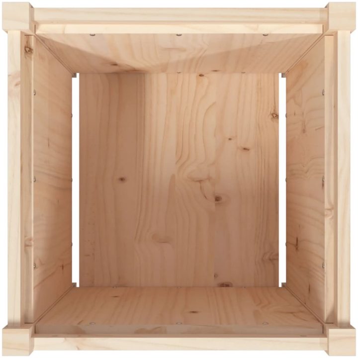 Odlingslåda 50x50x50 cm massivt furuträ vidaXL – bild 8