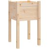 Odlingslåda 50x50x70 cm massiv furu vidaXL – miniatyr 2