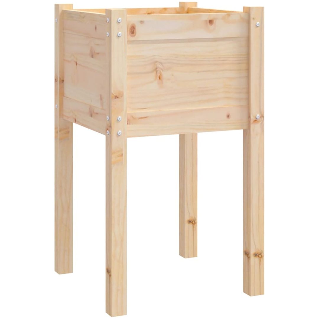 Odlingslåda 50x50x70 cm massiv furu vidaXL – bild 2