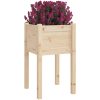 Odlingslåda 50x50x70 cm massiv furu vidaXL – miniatyr 3