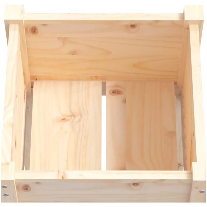 Odlingslåda 50x50x70 cm massiv furu vidaXL – bild 5