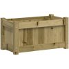 Odlingslåda 60x31x31 cm impregnerat furu vidaXL – miniatyr 2
