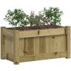 Odlingslåda 60x31x31 cm impregnerat furu vidaXL – miniatyr 4