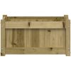 Odlingslåda 60x31x31 cm impregnerat furu vidaXL – miniatyr 5