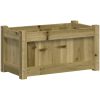 Odlingslåda 60x31x31 cm impregnerat furu vidaXL – miniatyr 7